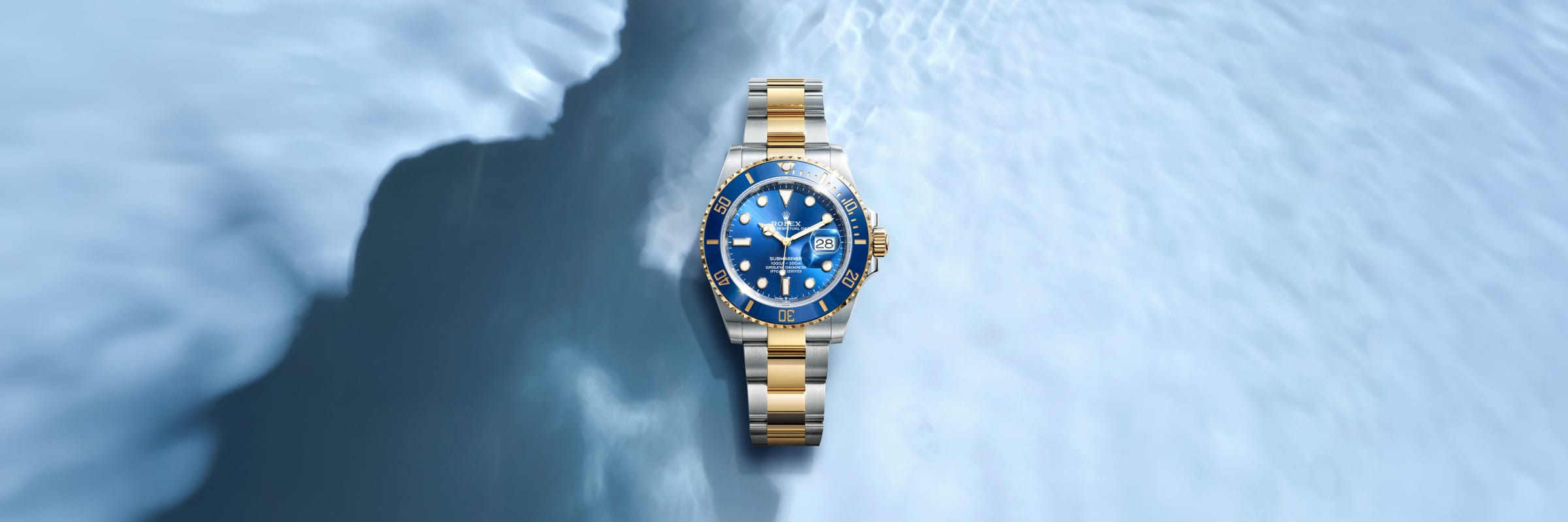 rolex Submariner em Rolesor amarelo – combinação de aço Oystersteel e ouro amarelo, m126613ln-0002 - Danglar